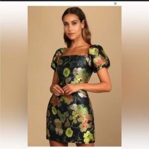 Navy LuLu dress.  NWT